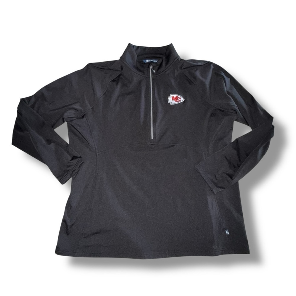 Cutter & Buck Black Quarter-Zip Pullover - Picture 4 of 11